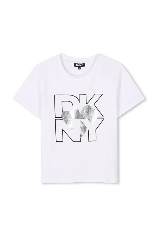 Dkny t-shirt dziecięcy D62305.114.150 szary SS25