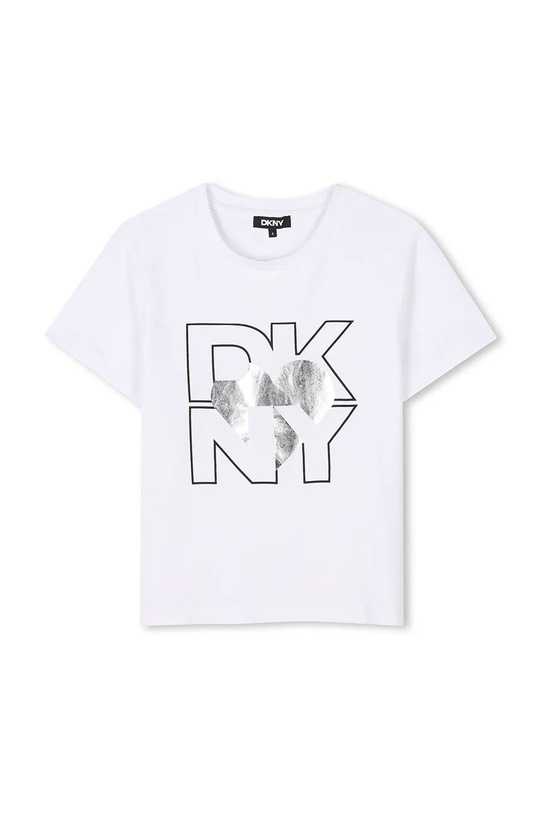 Детская футболка Dkny D62305.156.162 серый SS25