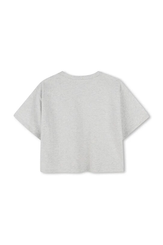 Dkny tricou de bumbac pentru copii D62312.114.150 gri SS25