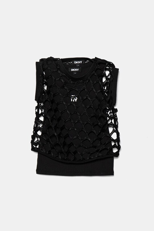 Детский топ Dkny с эластаном чёрный D62317.114.150