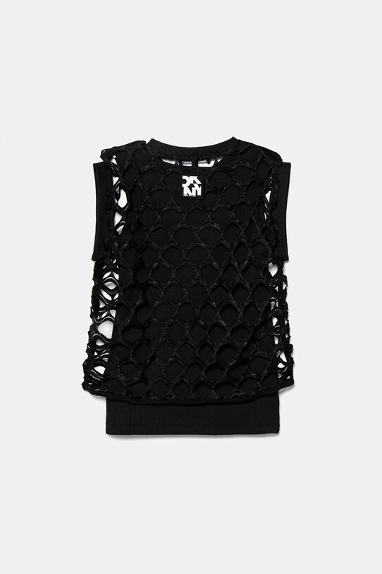 Детский топ Dkny D62317.114.150 чёрный SS25
