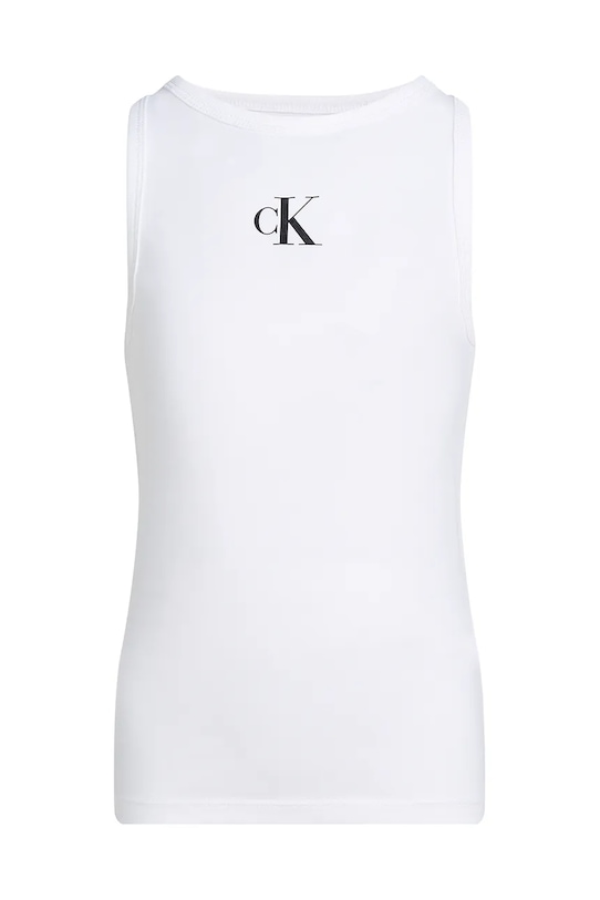 Calvin Klein Jeans top dziecięcy IG0IG02435.128.176.PPYA biały SS25