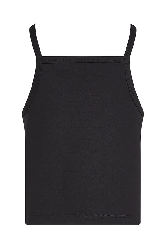 Девочка Детский хлопковый топ Calvin Klein Jeans IG0IG02868.PPYA чёрный