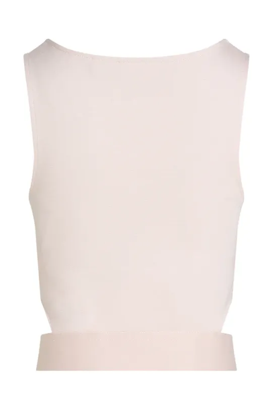 Dziewczynka Calvin Klein Jeans top dziecięcy IG0IG02869.PPYA różowy