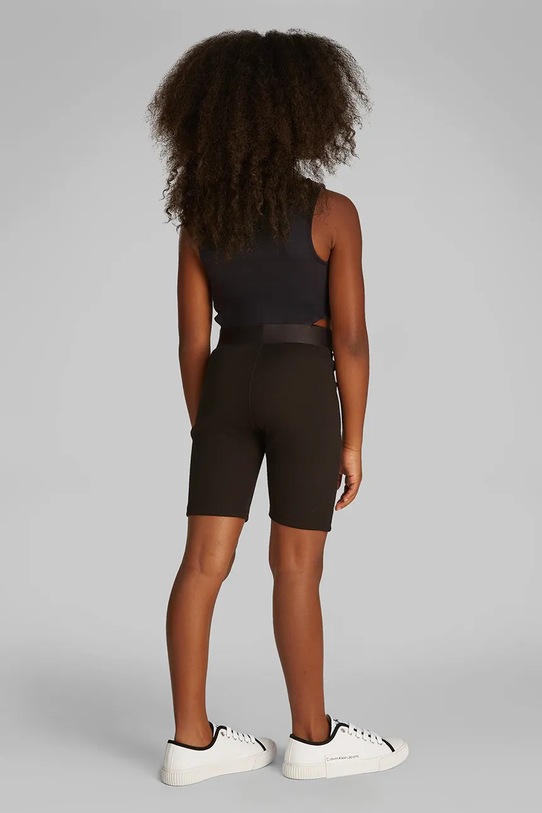 Calvin Klein Jeans top dziecięcy IG0IG02869.PPYA czarny