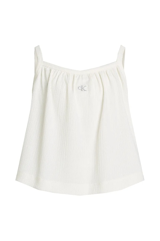 Detský top Calvin Klein Jeans IG0IG02870.PPYA béžová SS25