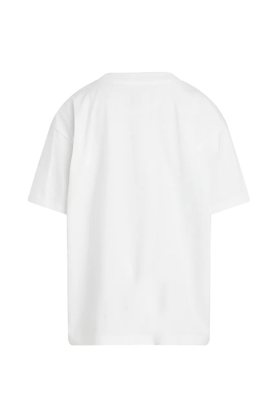 Dievča Detské bavlnené tričko Calvin Klein Jeans IG0IG02858.PPYA biela