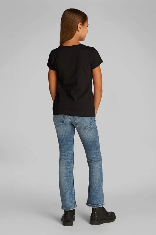 Calvin Klein Jeans tricou de bumbac pentru copii 2-pack negru IG0IG02860.128.176.PPYA