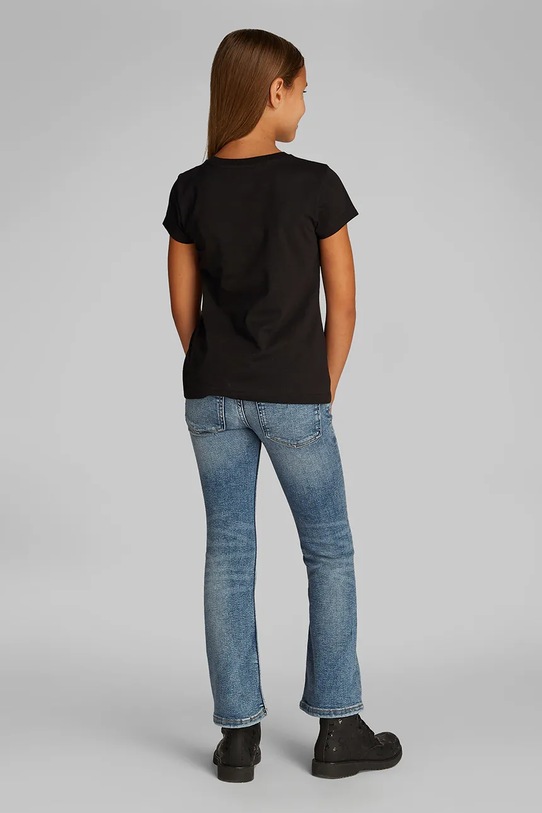 Dětské bavlněné tričko Calvin Klein Jeans 2-pack černá IG0IG02860.128.176.PPYA