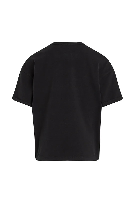 Дівчинка Дитяча бавовняна футболка Calvin Klein Jeans IG0IG02861.104.116.PPYA чорний