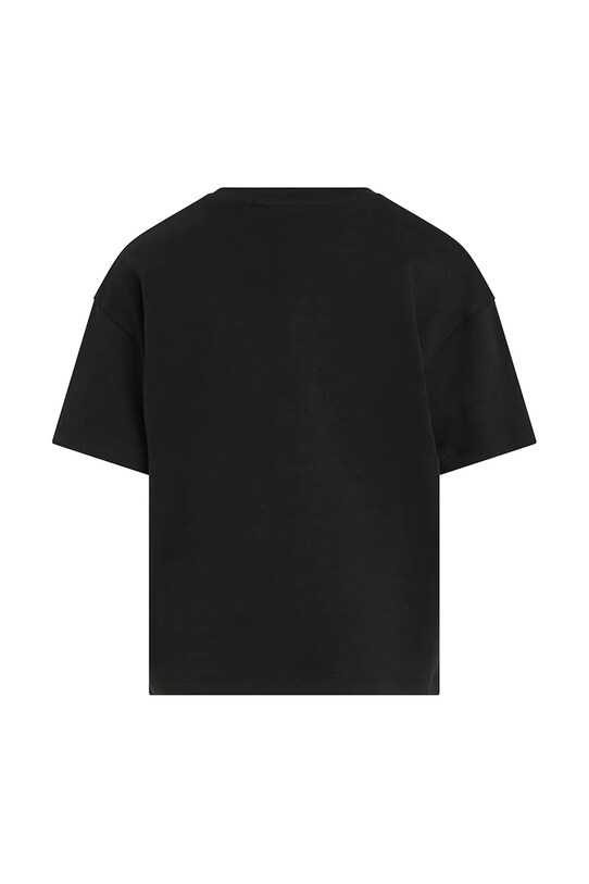 Dievča Detské bavlnené tričko Calvin Klein Jeans IG0IG02864.PPYA čierna