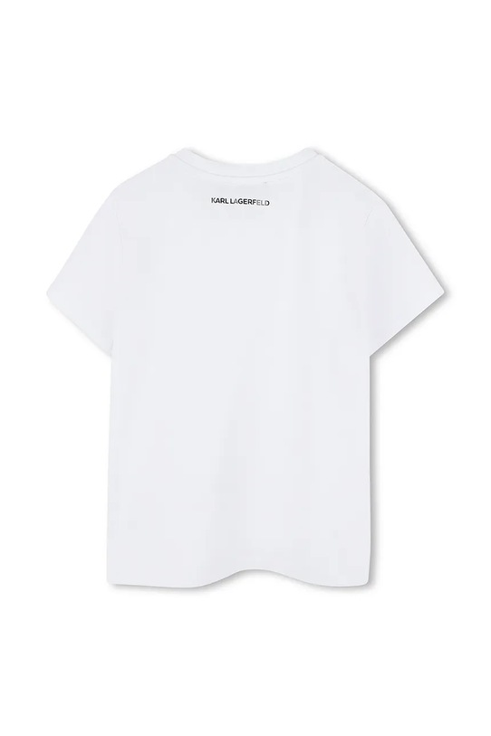 Fete Karl Lagerfeld tricou copii Z30571.114.150 alb