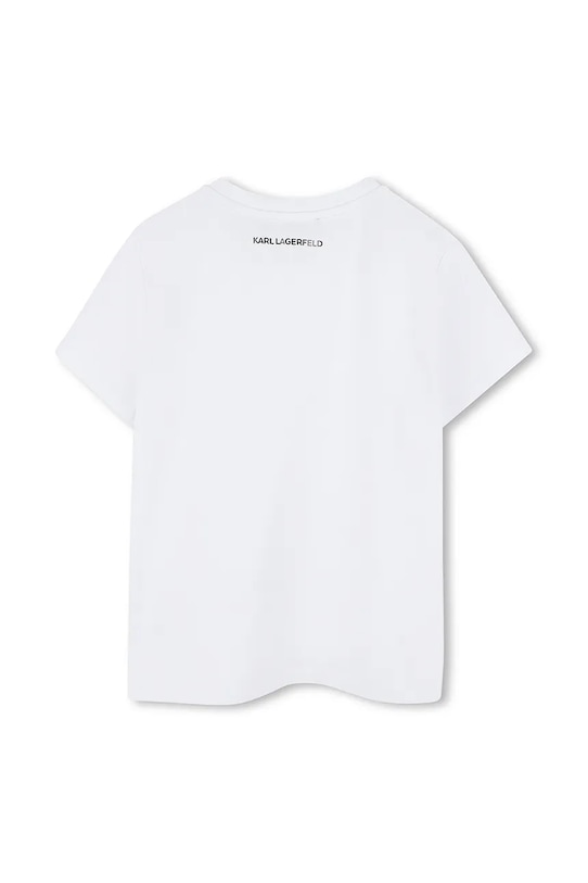 Дівчинка Дитяча футболка Karl Lagerfeld Z30571.156.162 білий