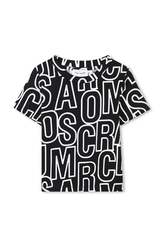 Marc Jacobs tricou copii W60462.114.150 negru SS25