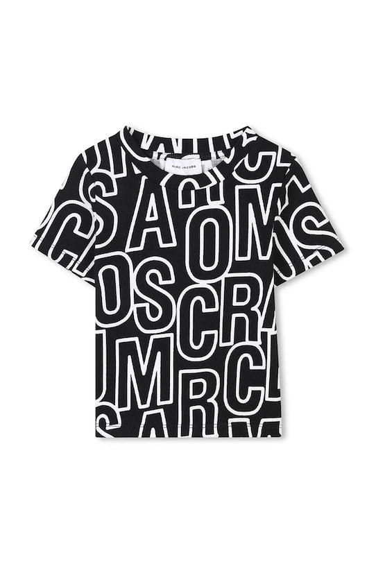 Otroška kratka majica Marc Jacobs W60462.114.150 črna SS25