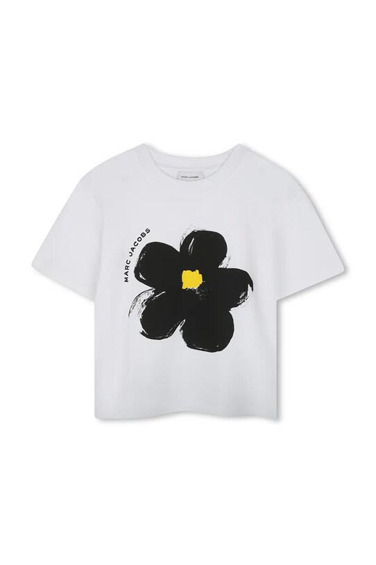 Дитяча бавовняна футболка Marc Jacobs бавовна білий W60465.86.108