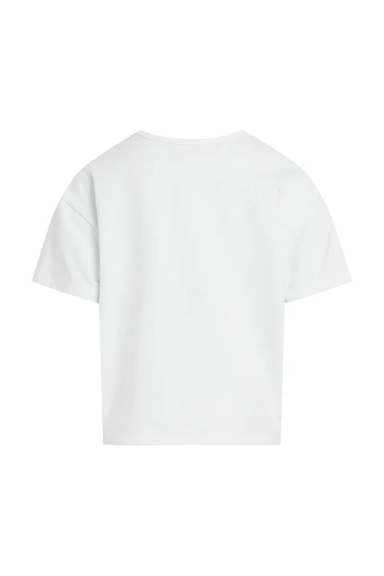 DÍVKA Dětské tričko Calvin Klein Jeans IG0IG02863.104.116.PPYA bílá