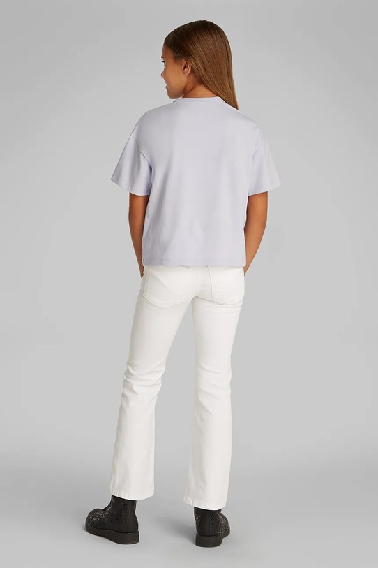 Детская футболка Calvin Klein Jeans фиолетовой IG0IG02863.104.116.PPYA