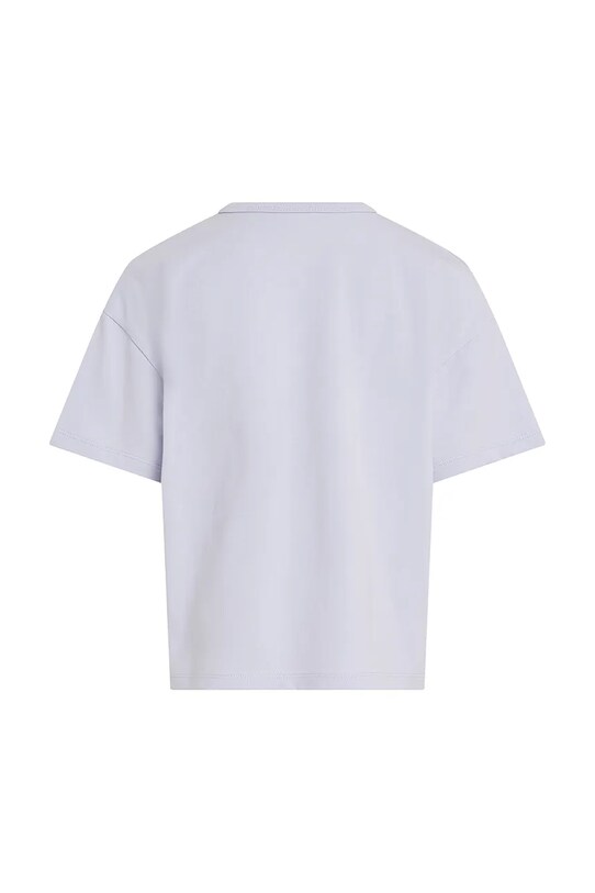 Dziewczynka Calvin Klein Jeans t-shirt dziecięcy IG0IG02863.128.176.PPYA fioletowy