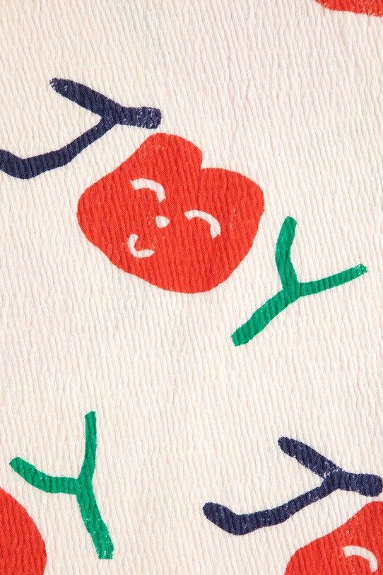Fete Bobo Choses tricou copii Smiling 125AC021 alb