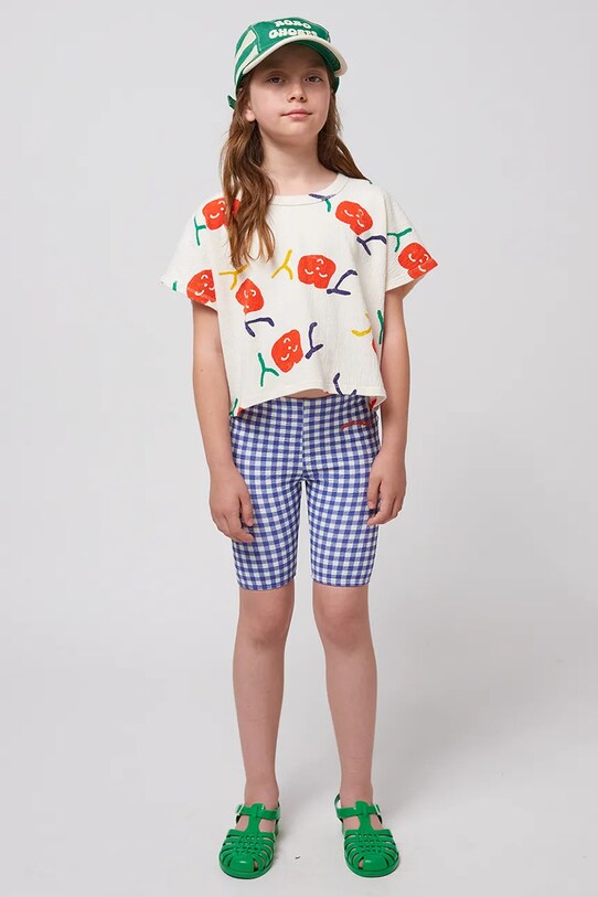 Bobo Choses t-shirt dziecięcy Smiling biały 125AC021