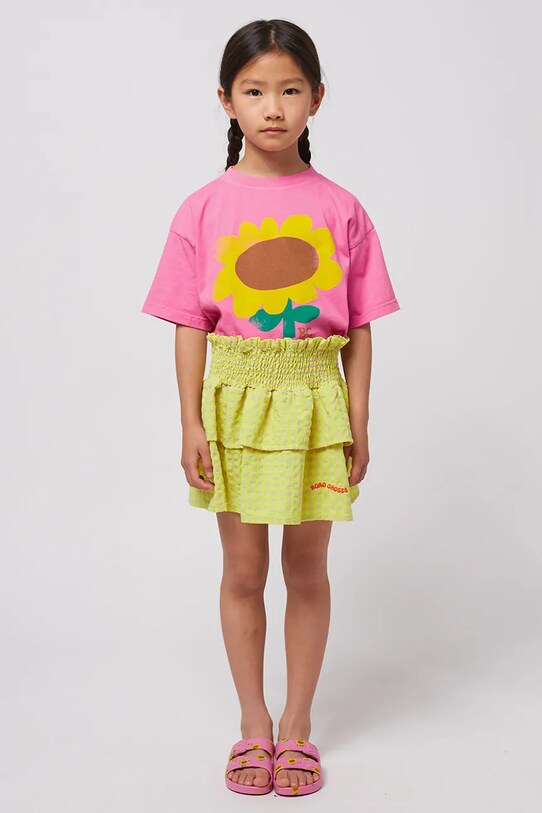 Bobo Choses t-shirt bawełniany dziecięcy Sunflower 125AC009