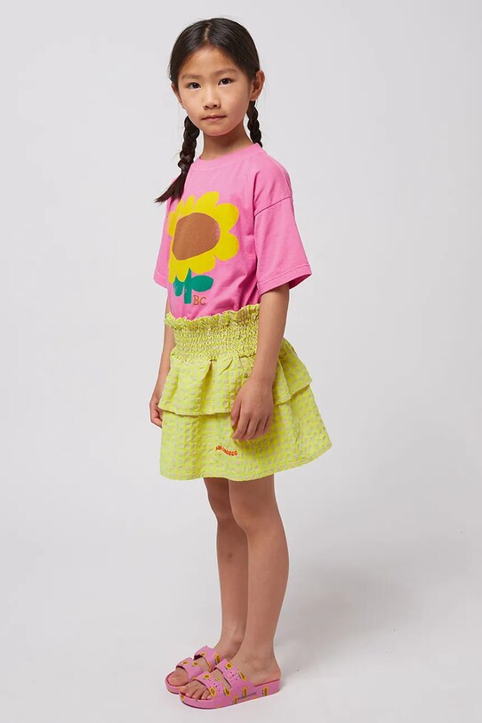 Bobo Choses t-shirt bawełniany dziecięcy Sunflower 125AC009