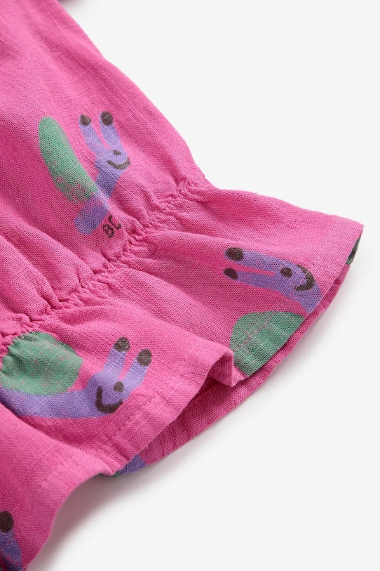 Дитяча футболка Bobo Choses Funny Snail 125AC029 рожевий