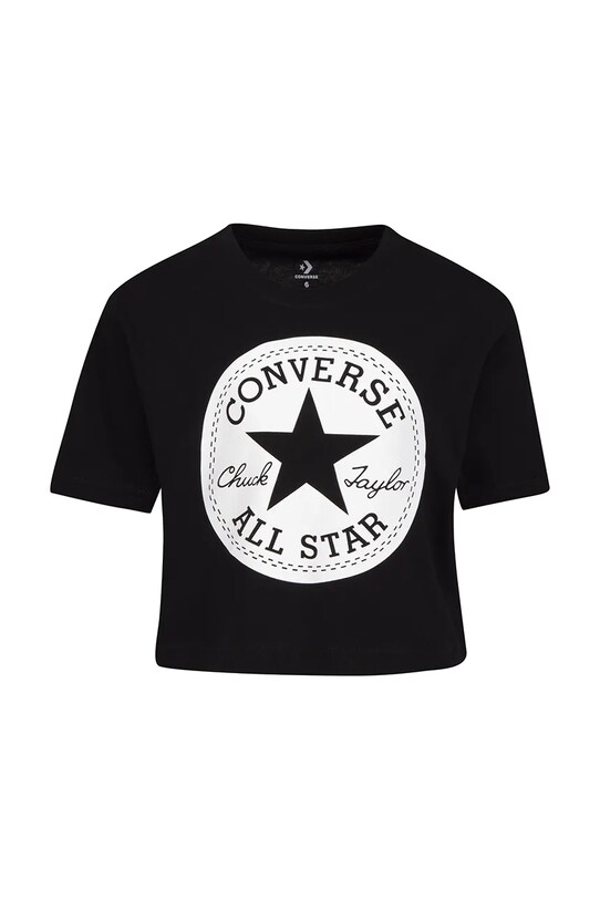Converse tricou de bumbac pentru copii bumbac negru 369787