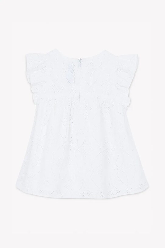 Lány Tartine et Chocolat baba pamut ruha CA30081.80.94 fehér