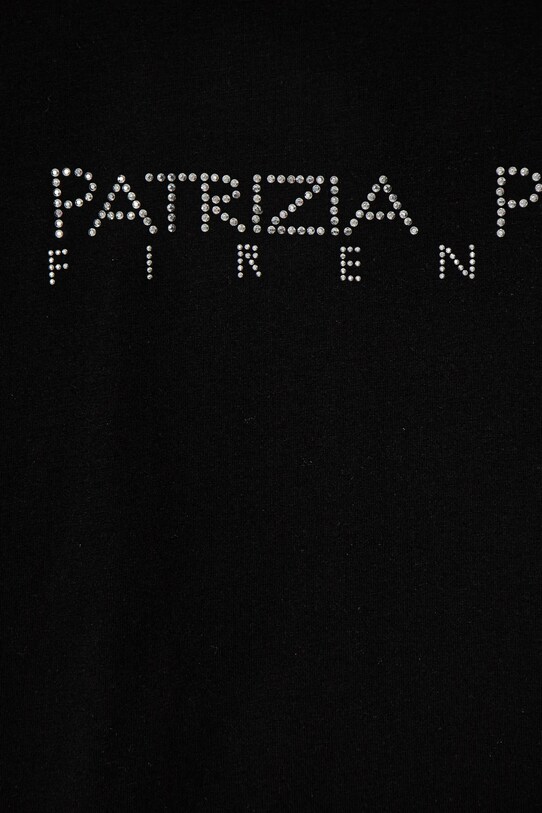 Девочка Детская футболка Patrizia Pepe K103 7M0809 чёрный