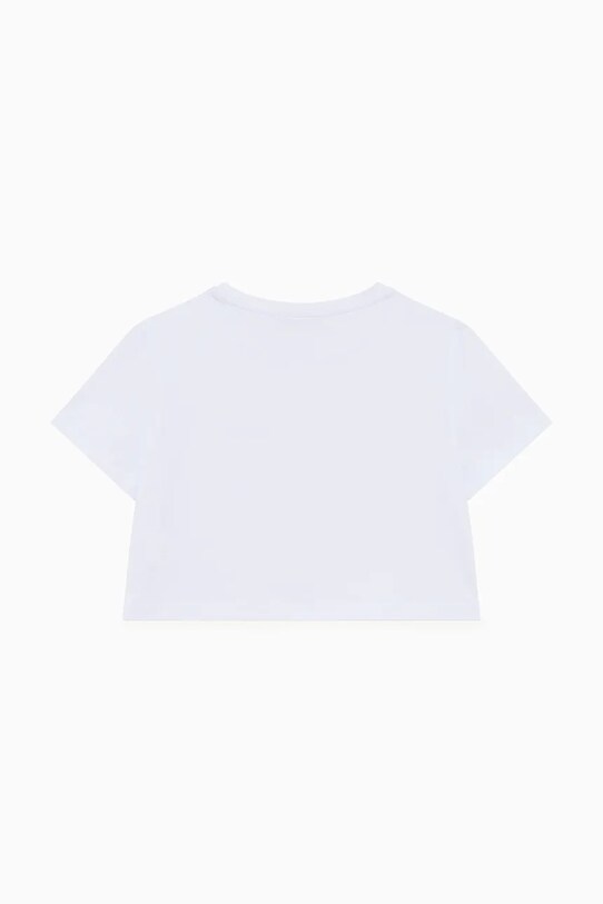 Дитяча футболка Patrizia Pepe K103 7M0908 білий SS25