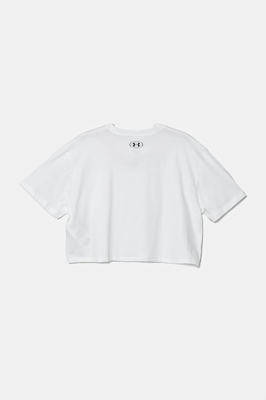 Detské tričko Under Armour Rival SS 1389755 biela SS25