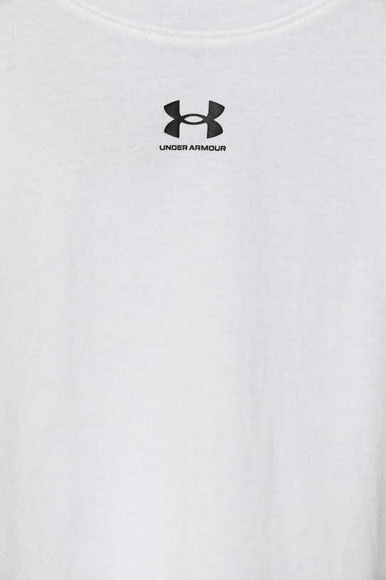 Deklice Otroška kratka majica Under Armour Rival SS 1389755 bela