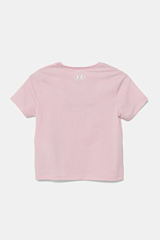 Dětské tričko Under Armour BIG LOGO SS 1389756 růžová SS25