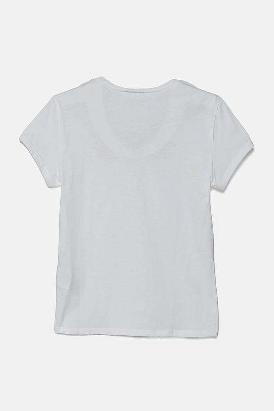 Detské bavlnené tričko United Colors of Benetton 3I1XC10MZ.G.Seasonal biela SS25