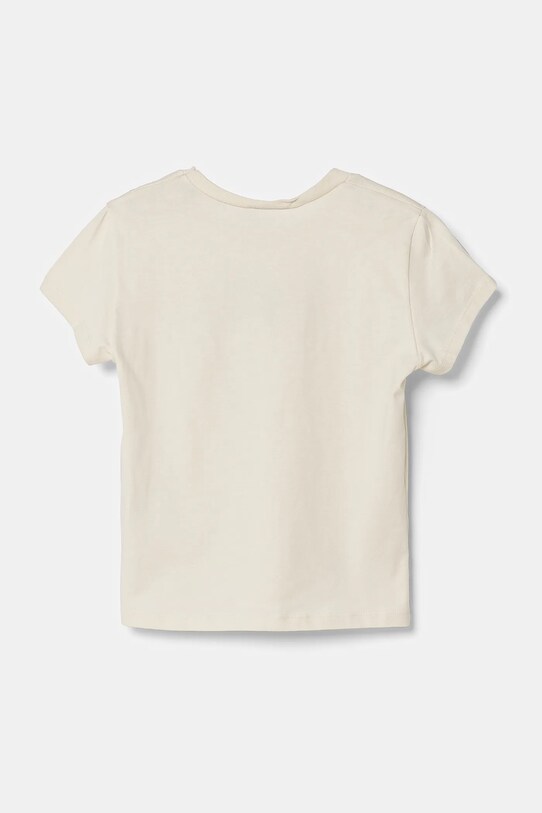 Dětské bavlněné tričko United Colors of Benetton 3I1XC10MZ.G.Seasonal béžová SS25