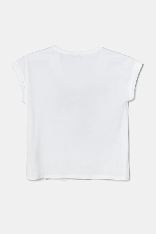 United Colors of Benetton t-shirt bawełniany dziecięcy 3I1XC10NZ.G.Seasonal biały SS25