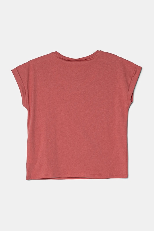 United Colors of Benetton t-shirt bawełniany dziecięcy 3I1XC10NZ.G.Seasonal różowy SS25
