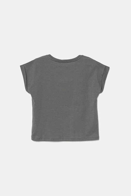 United Colors of Benetton tricou de bumbac pentru copii 3I1XC10NZ.G.Seasonal gri SS25