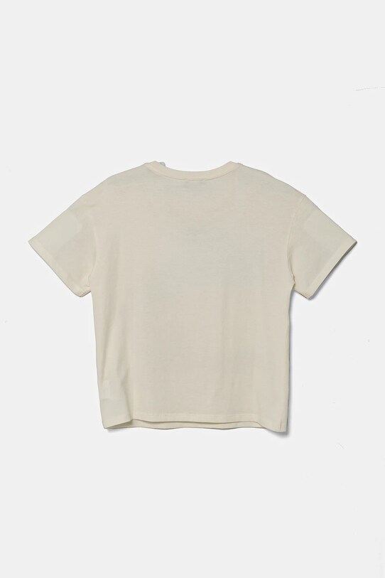 United Colors of Benetton tricou de bumbac pentru copii 3I1XC10NY.G.Seasonal bej SS25