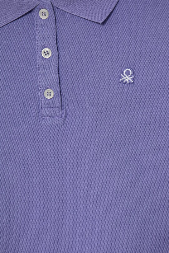 Dziewczynka United Colors of Benetton t-shirt dziecięcy 3WG9C300O.G.Season.PPYA fioletowy