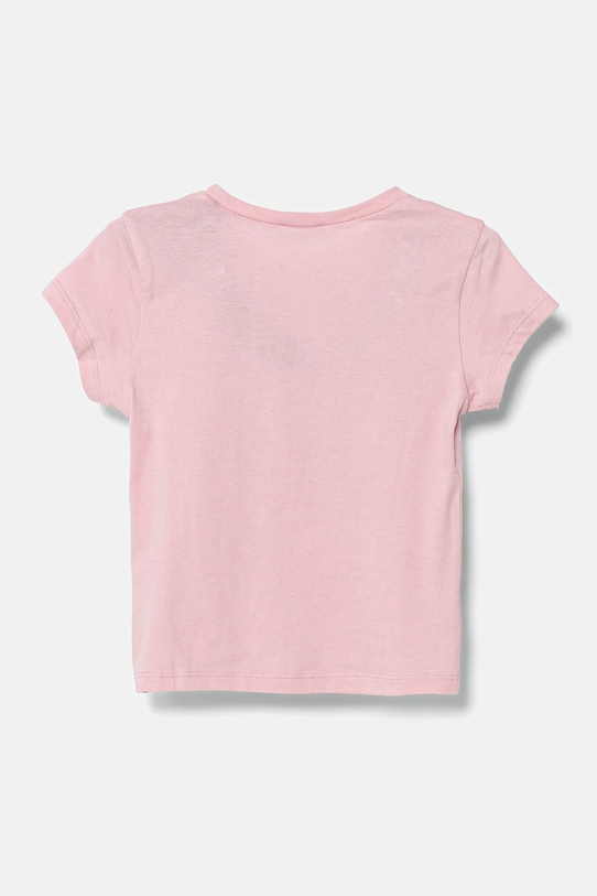United Colors of Benetton t-shirt bawełniany dziecięcy 3I1XG10J1.P.Seasonal różowy SS25