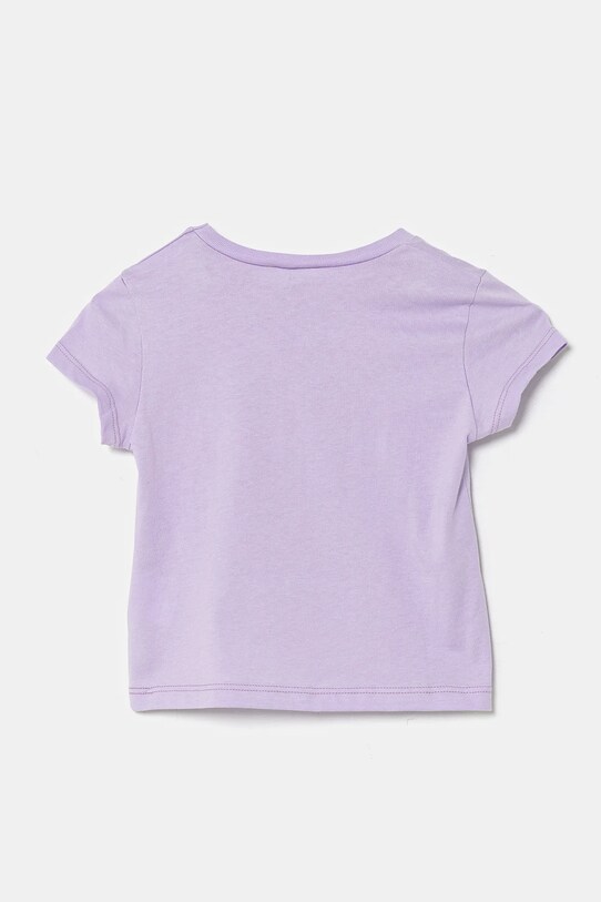 United Colors of Benetton tricou de bumbac pentru copii 3I1XG10HU.P.Seasonal violet SS25