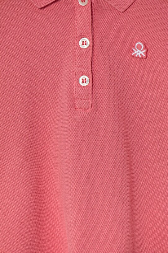 Dievča Detské polo tričko United Colors of Benetton 3WG9G300A.P.Season.PPYA ružová