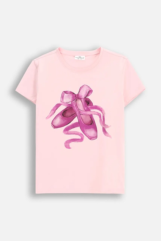 Coccodrillo tricou copii print roz WC5143201VGA