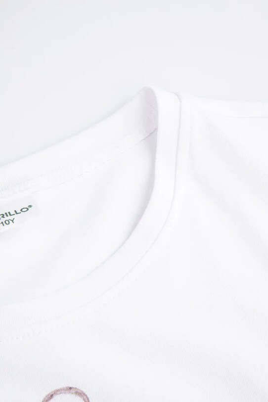 Fete Coccodrillo tricou copii WC5143202VGA alb