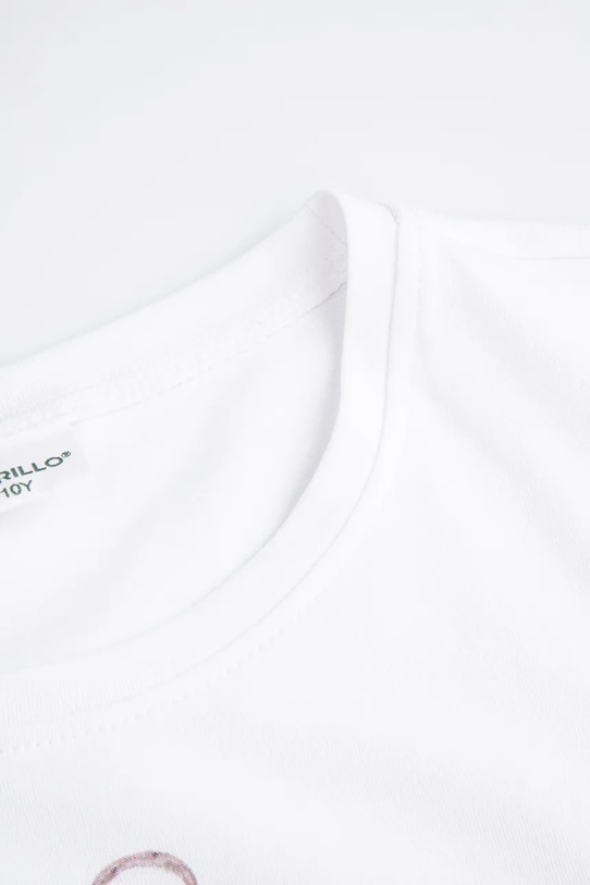 Дівчинка Дитяча футболка Coccodrillo WC5143202VGA білий
