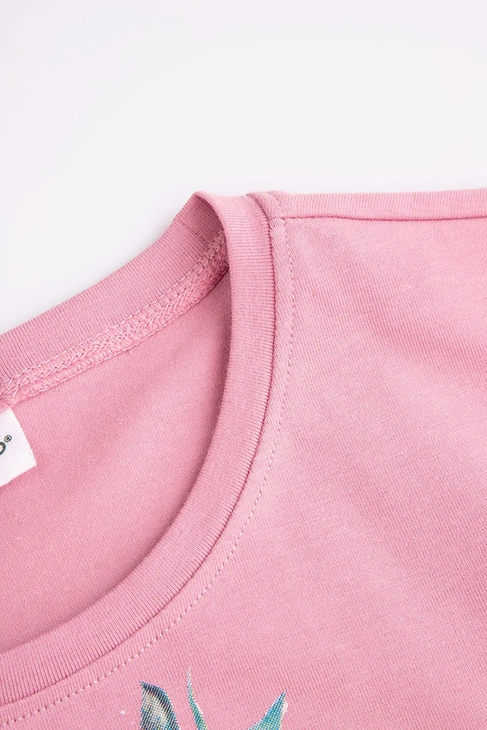 Дівчинка Дитяча футболка Coccodrillo WC5143217VGA рожевий
