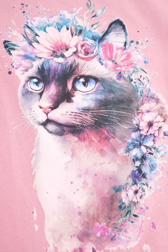 Дитяча футболка Coccodrillo рожевий WC5143217VGA